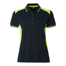 Navy/fluorescent yellow