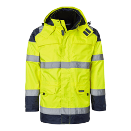 Fluorescent yellow/navy