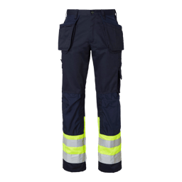 Navy/fluorescent yellow