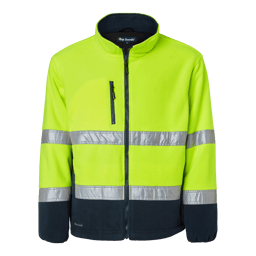 Fluorescent yellow/navy