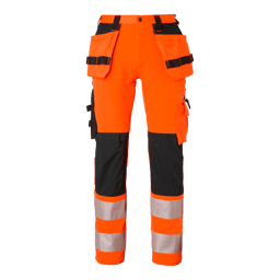Fluorescent orange/black