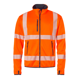 Fluorescent orange/navy
