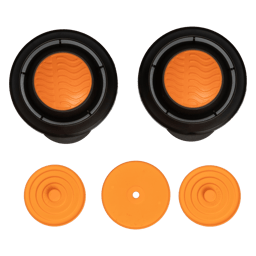 Black/orange