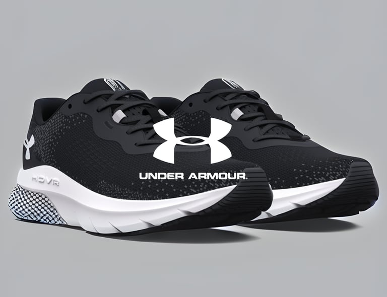 Sportskor från Under Armour – klickbar bild med logotyp.