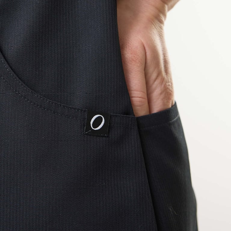 Detail image of a pocket with a tag with South West symbol