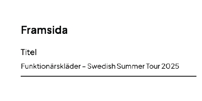 bild på ett fönster med texten "Framsida" och "titel" 