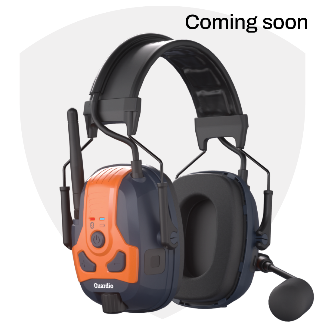 Hörlurar av modellen Freebird Mesh med texten "coming soon"