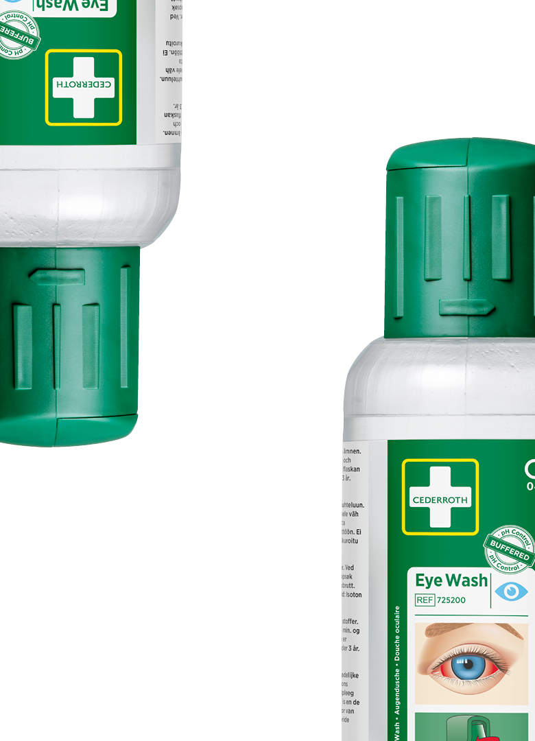 Bottles with eyes
