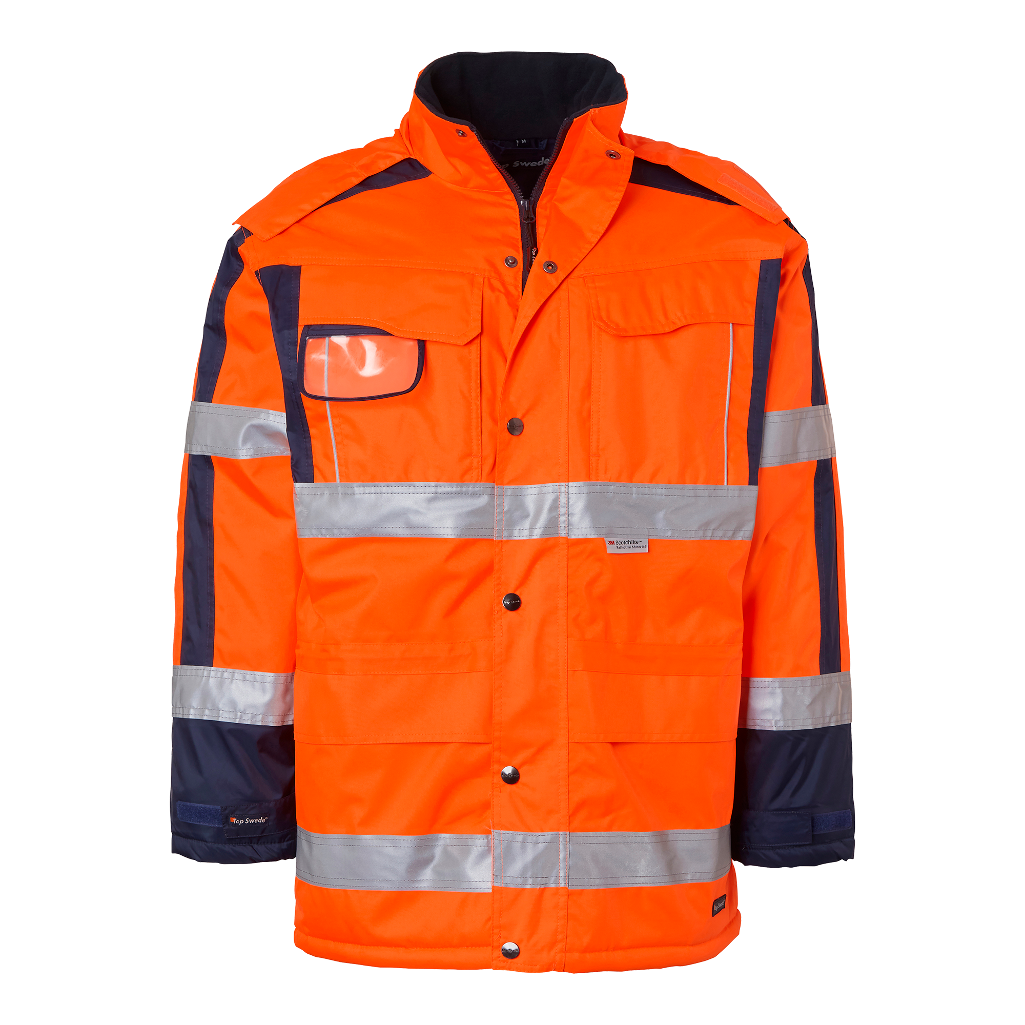 Fluorescent orange/navy (991)