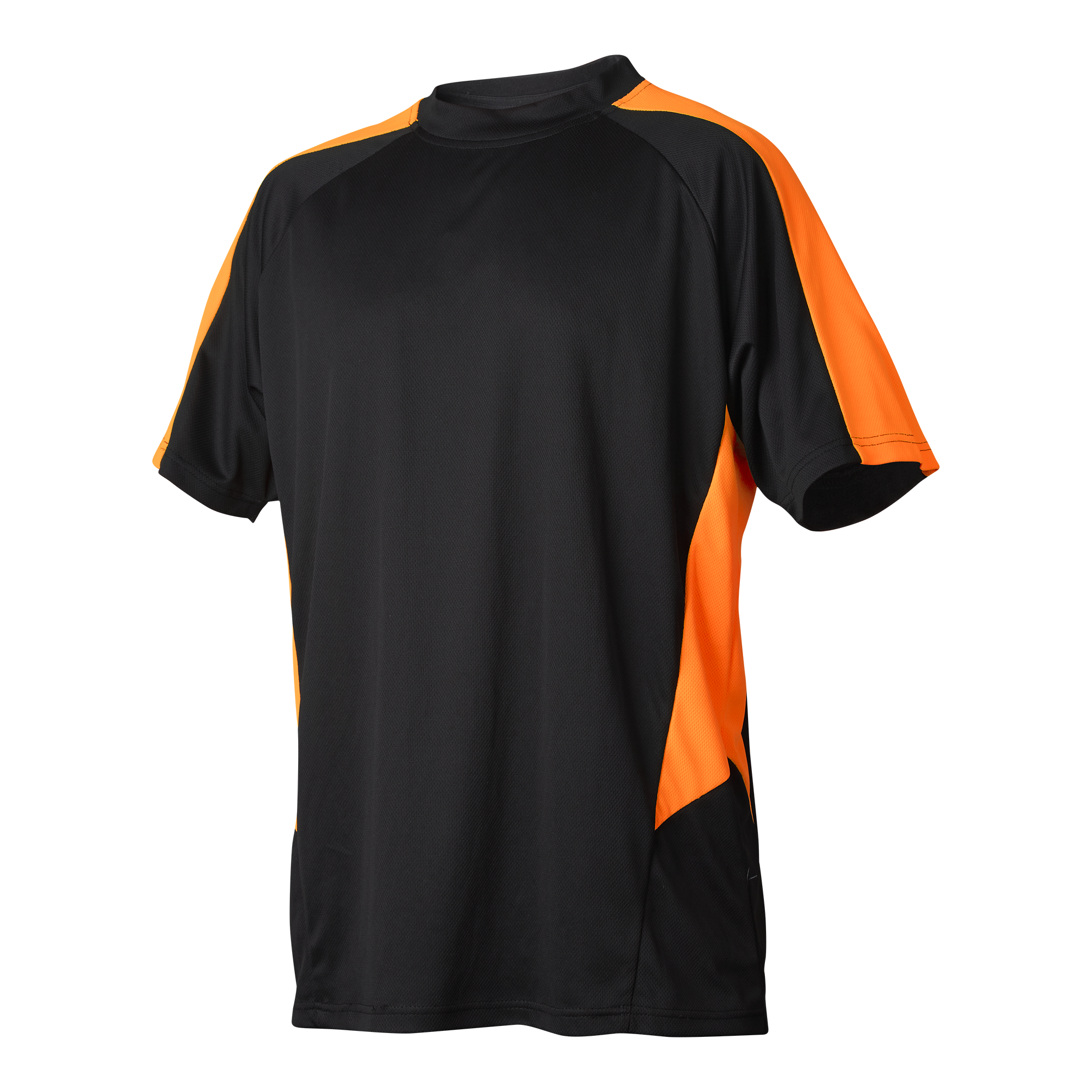 Black/fluorescent orange