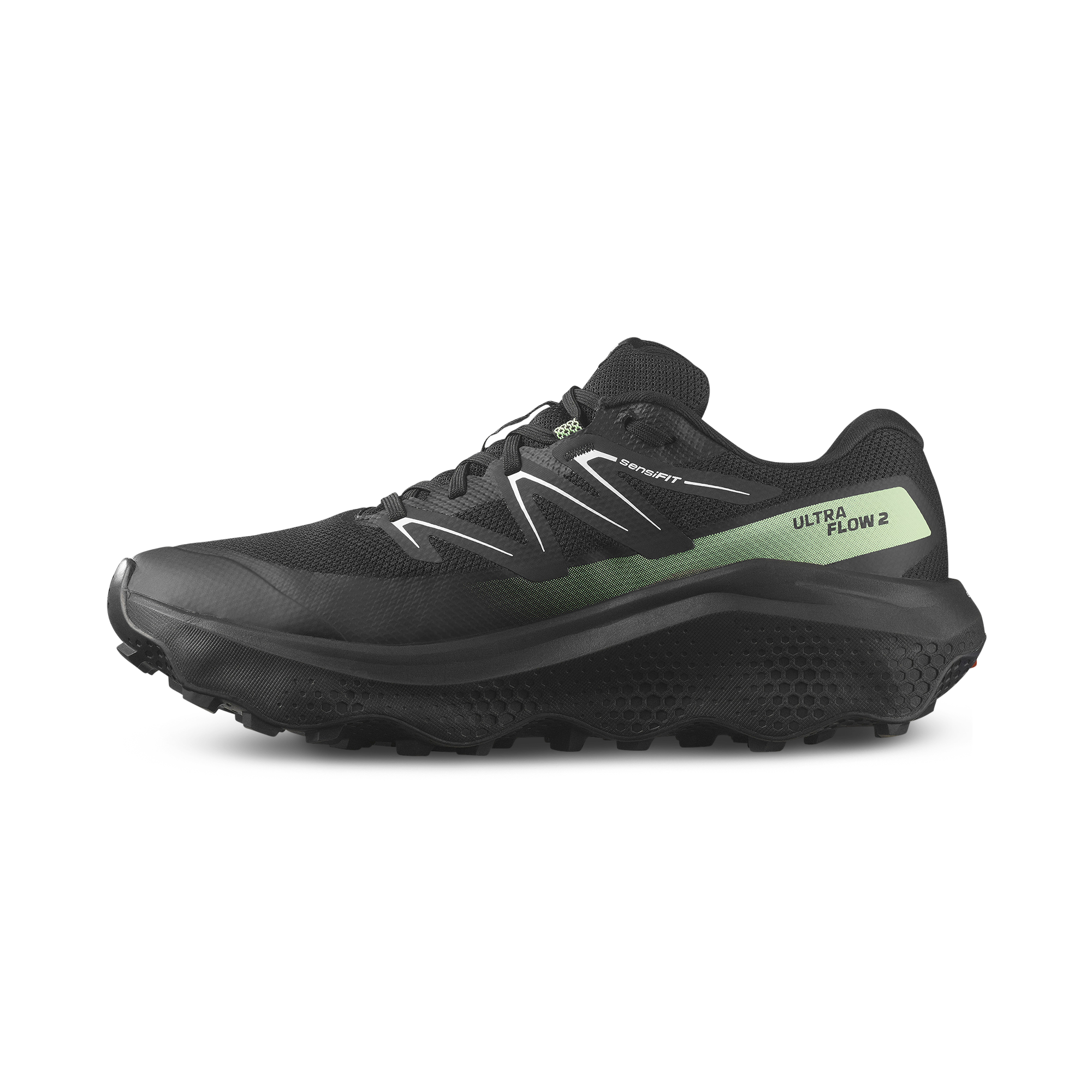 Visar bild 2 av 4 produkt Ultra Flow GTX 2 Shoe Black/green