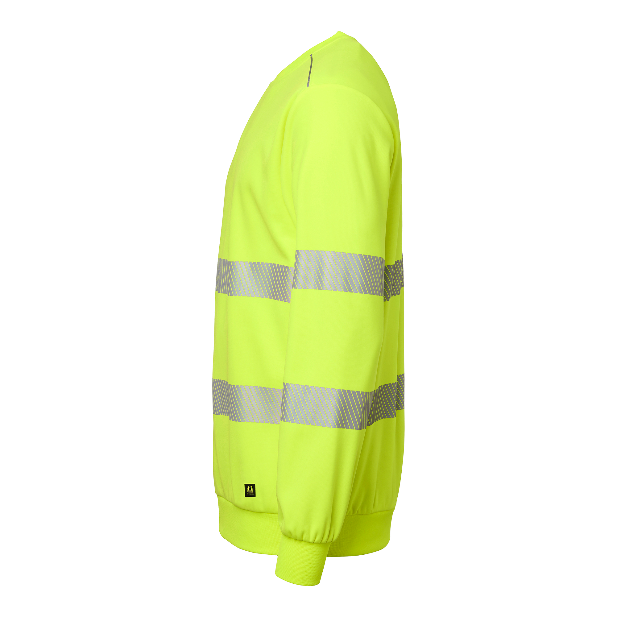 Visar bild 4 av 4 produkt 282 Sweat Crewneck Fluorescent yellow
