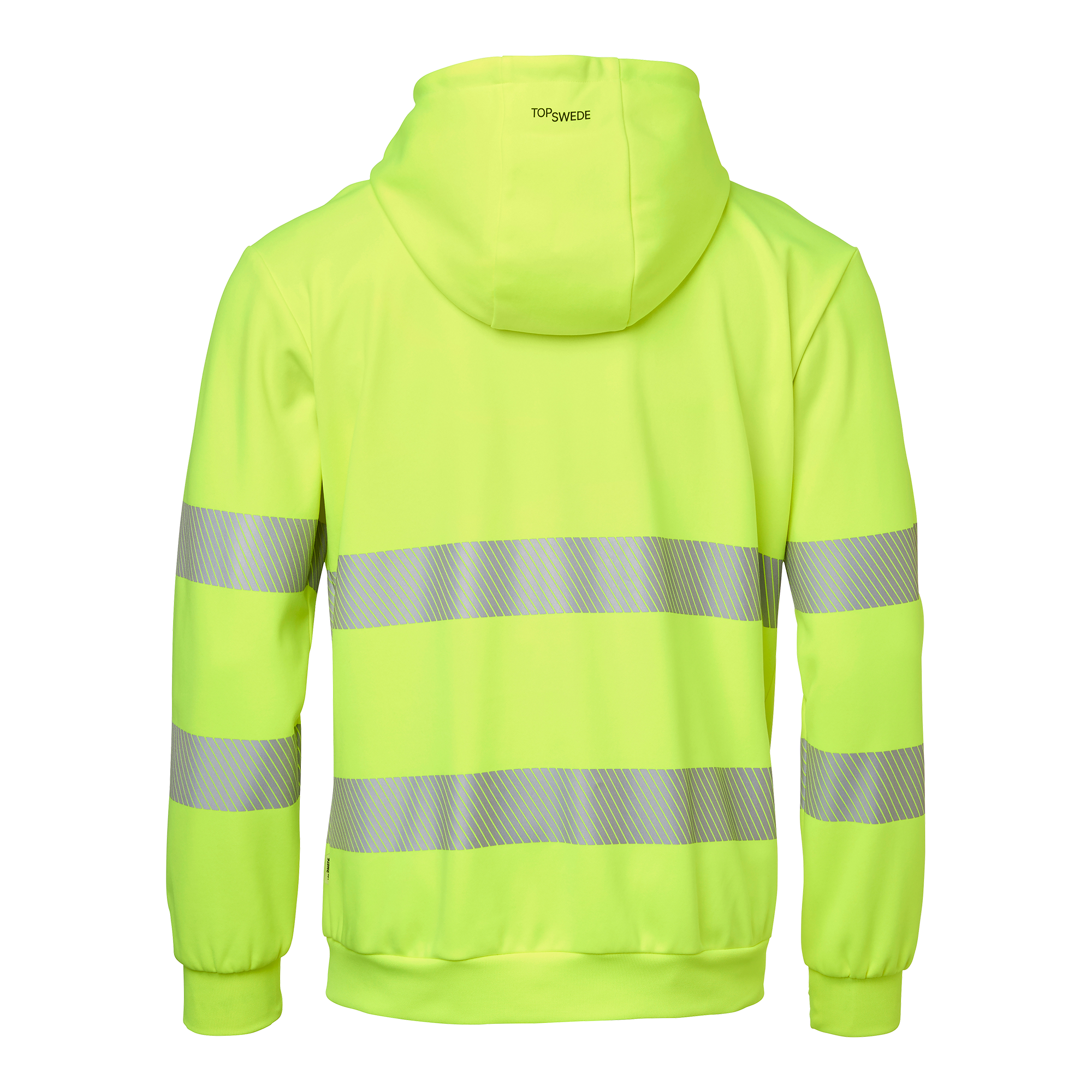 Visar bild 3 av 4 produkt 284 Sweat Zip Hoodie Fluorescent yellow