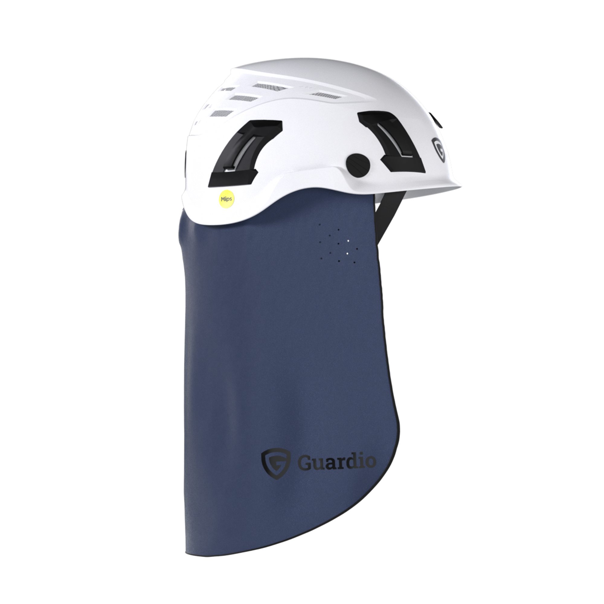 Showing image 5 of 6 product UV Neck Shield Helmet Accessories Blue
