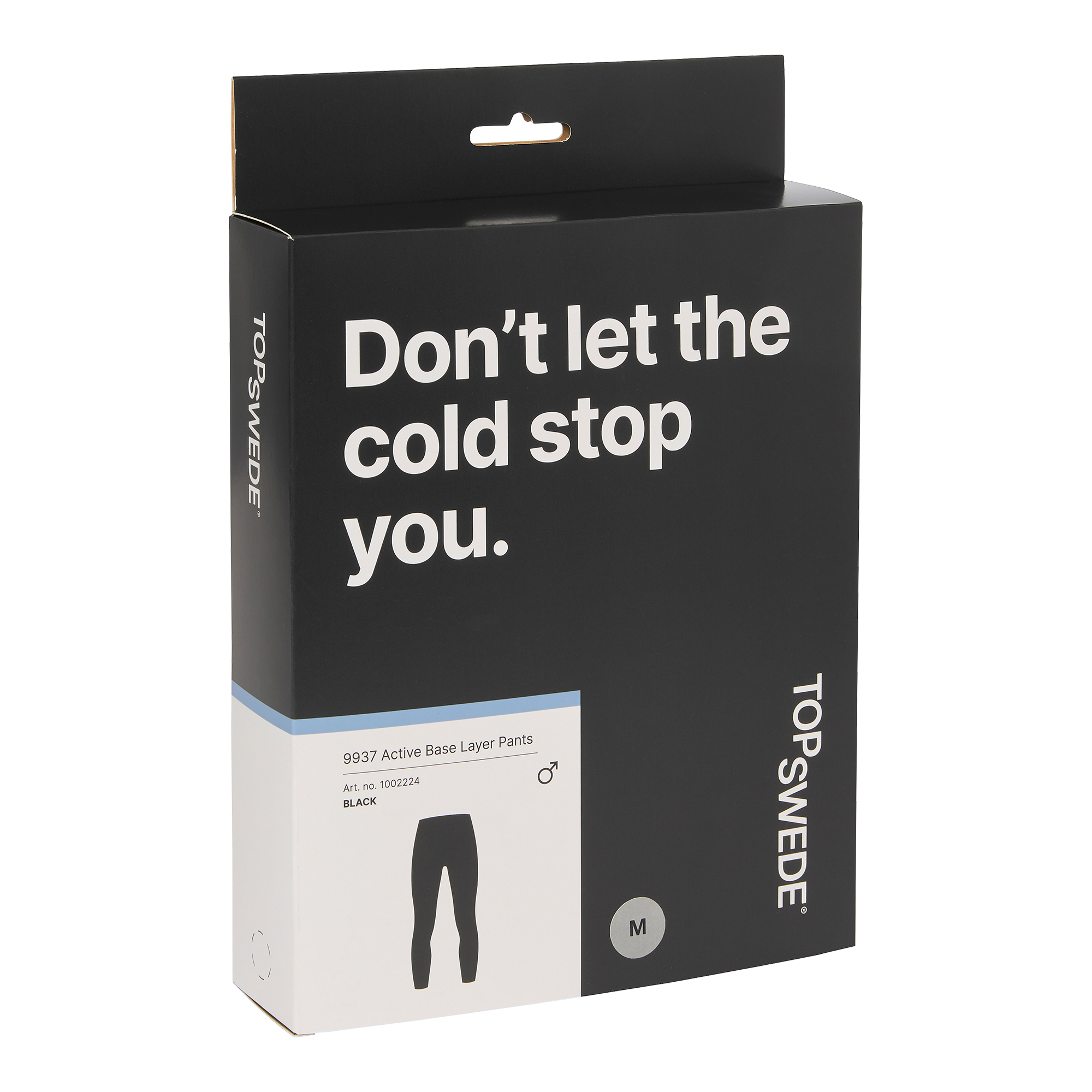 Visar bild 5 av 5 produkt 9937 Active Base Layer Pants Black