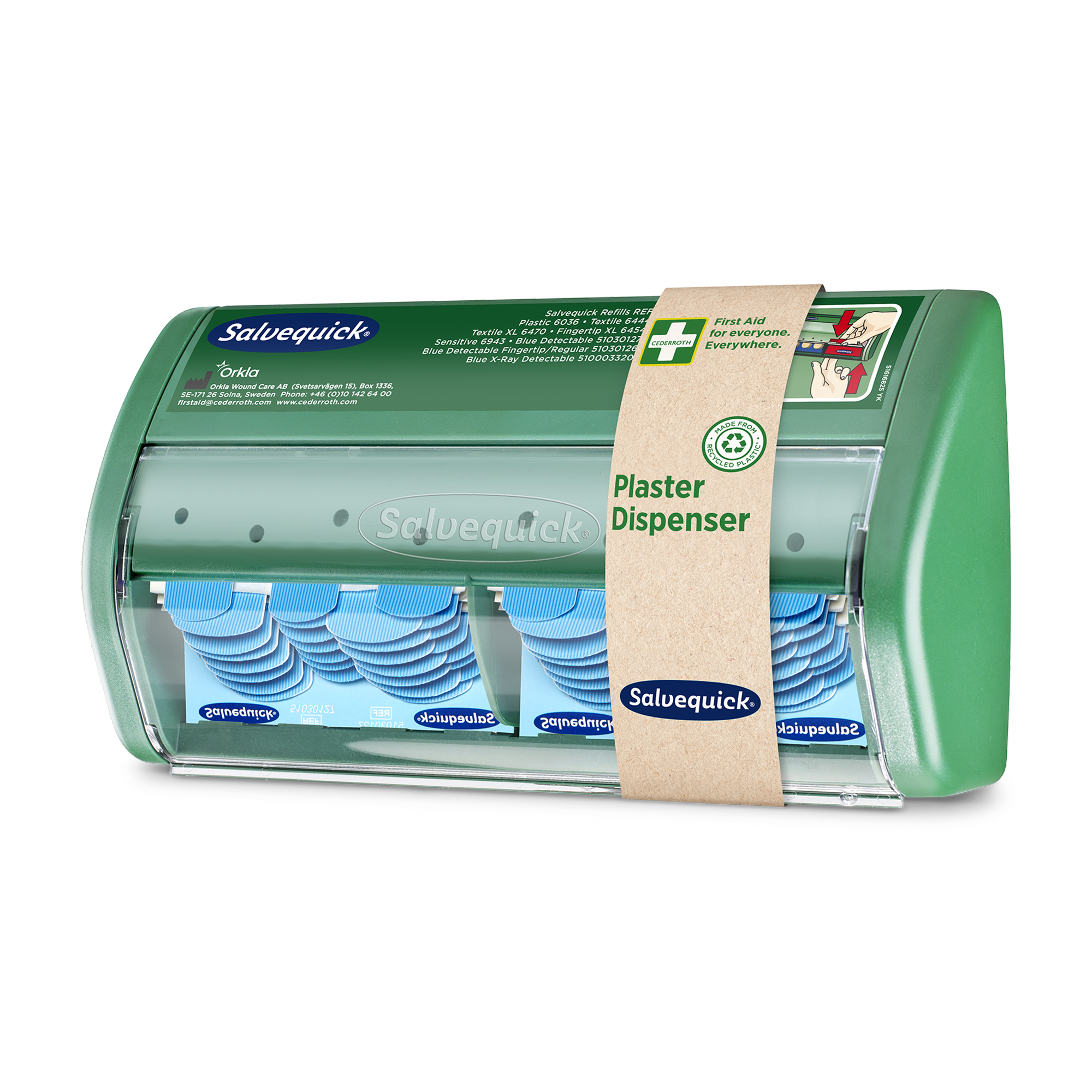Showing image 3 of 3 product Detectable Plasters Dispenser Blue