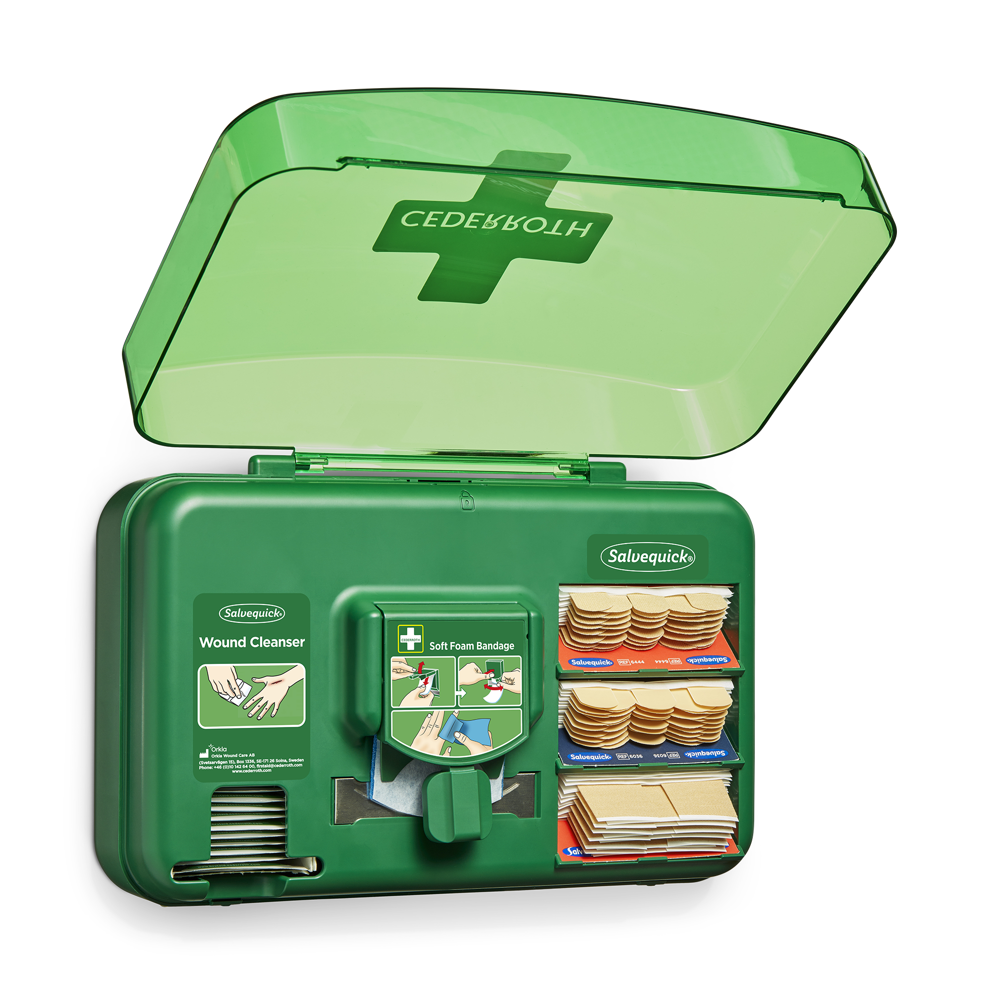 Showing image 4 of 6 product Wound Care Dispenser Green