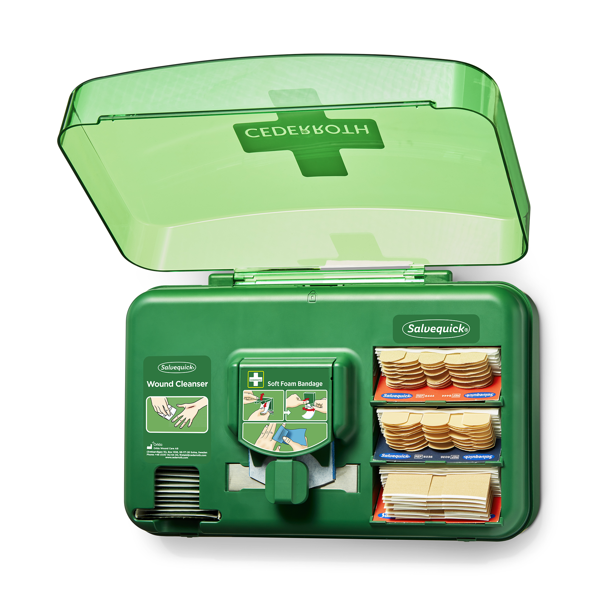 Showing image 5 of 6 product Wound Care Dispenser Green