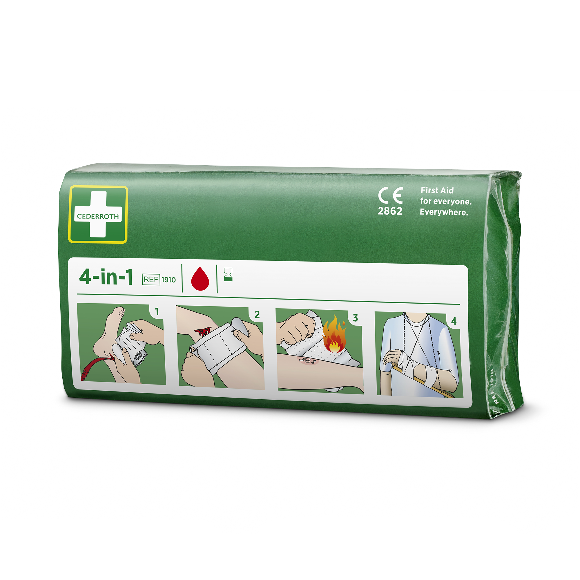 Showing image 3 of 3 product 4-IN-1 Bloodstopper Refill Green