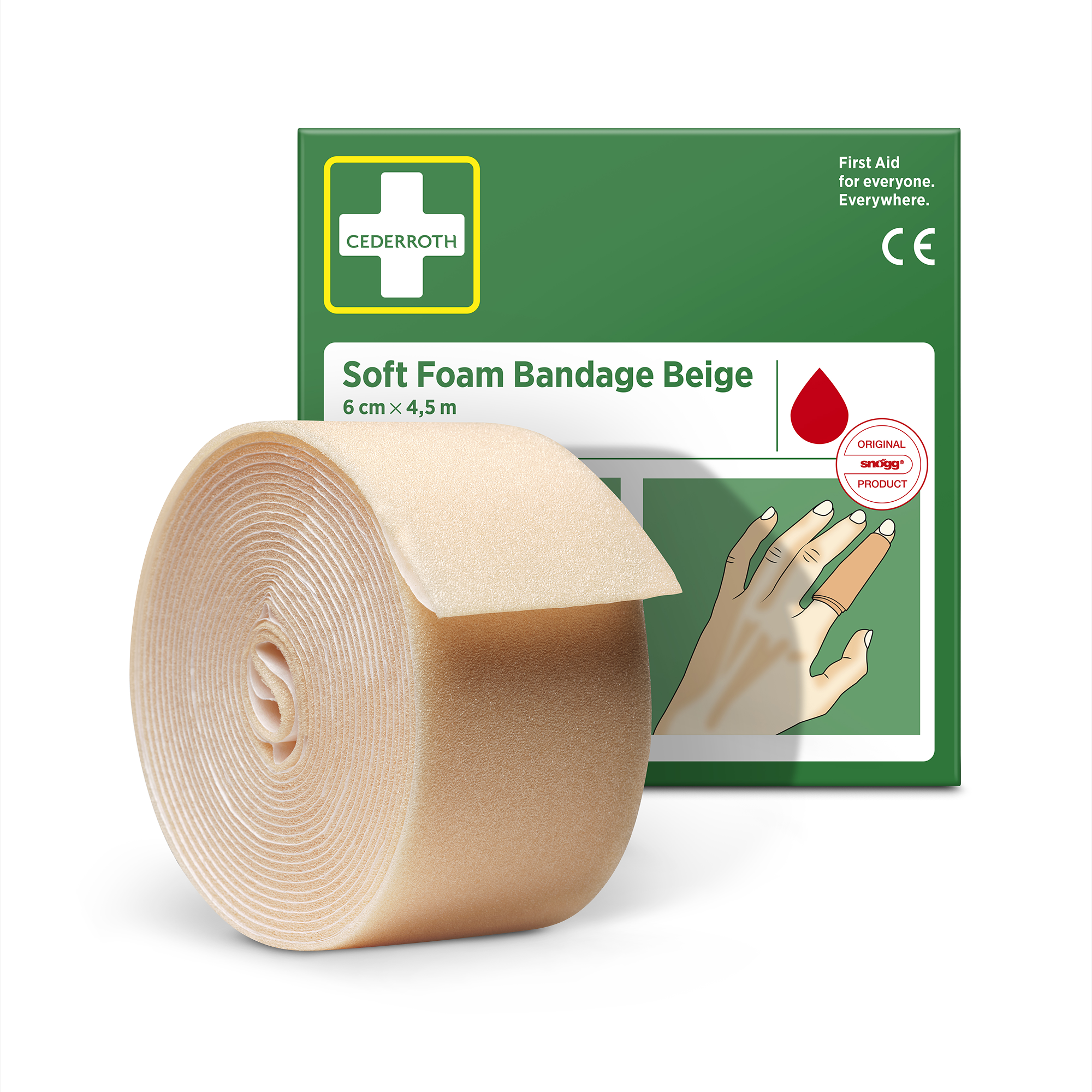 Showing image 4 of 4 product Soft Foam Bandage Beige