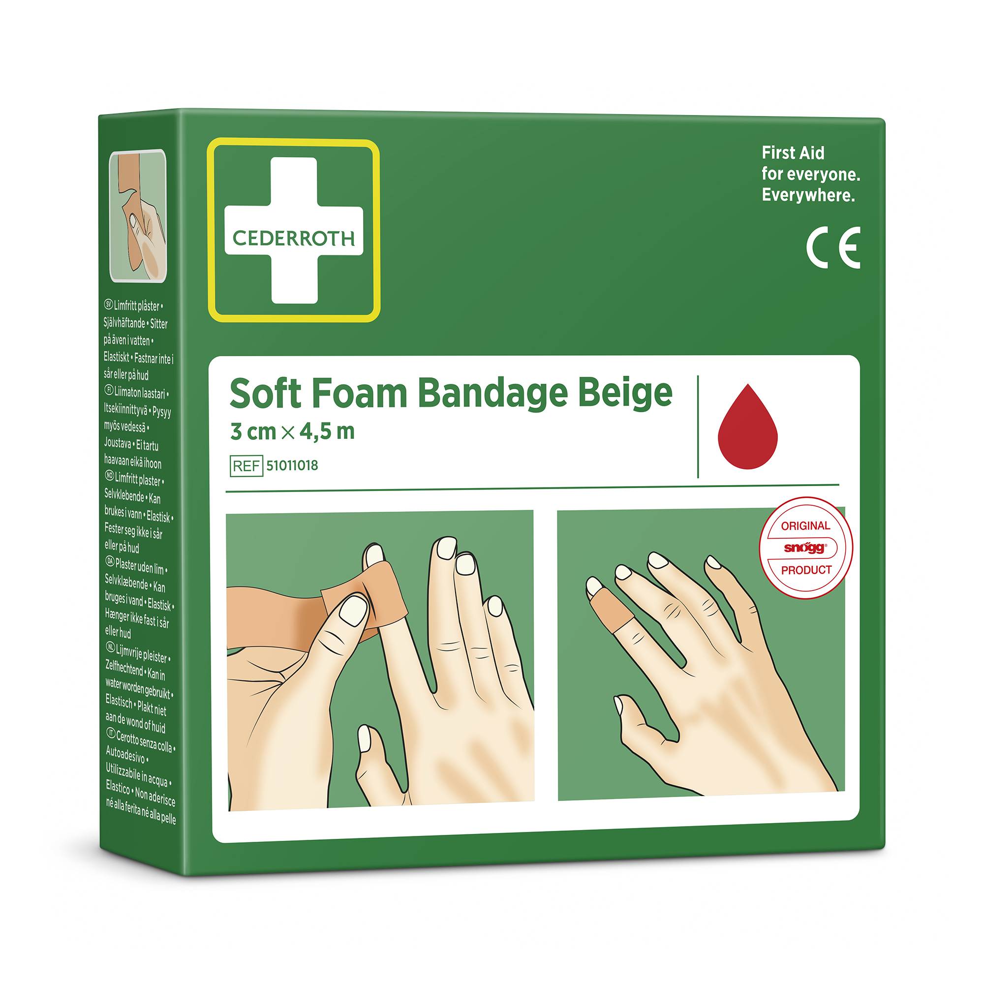 Showing image 2 of 4 product Soft Foam Bandage Beige