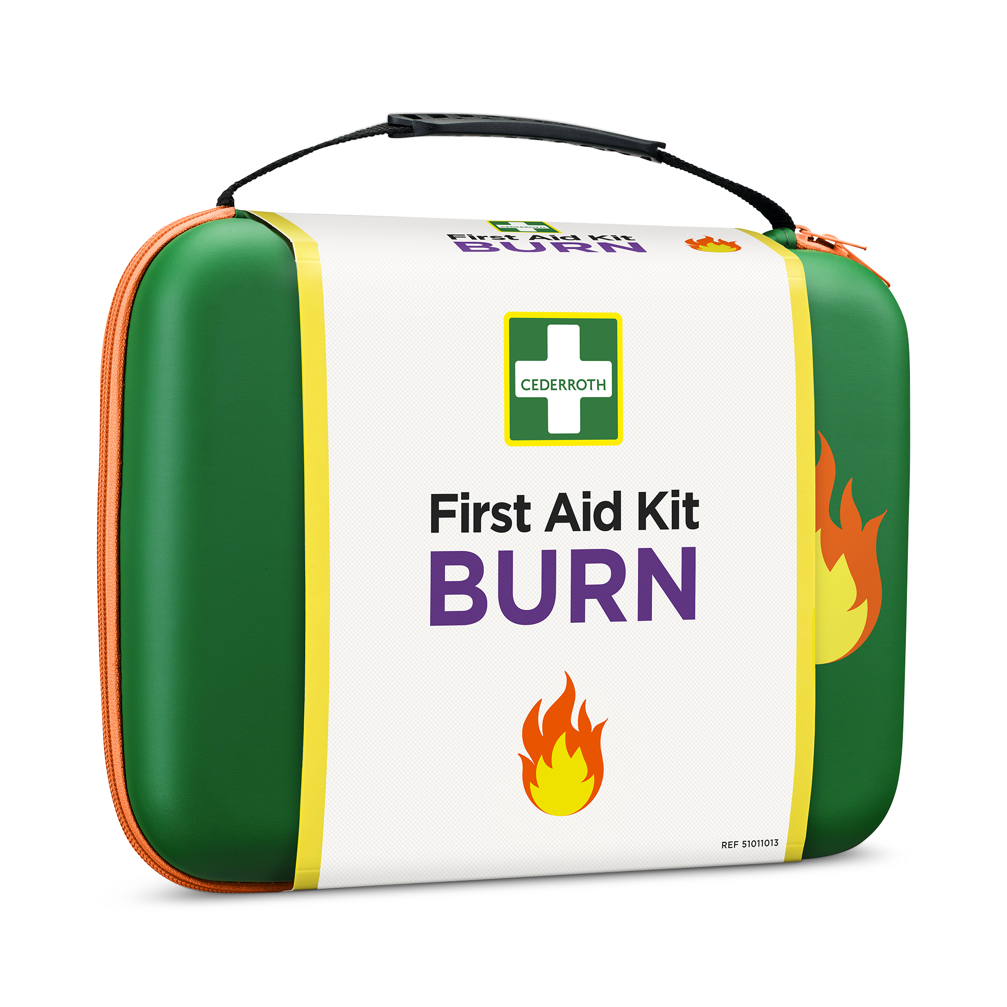Showing image 2 of 4 product First Aid Burn Kit Green