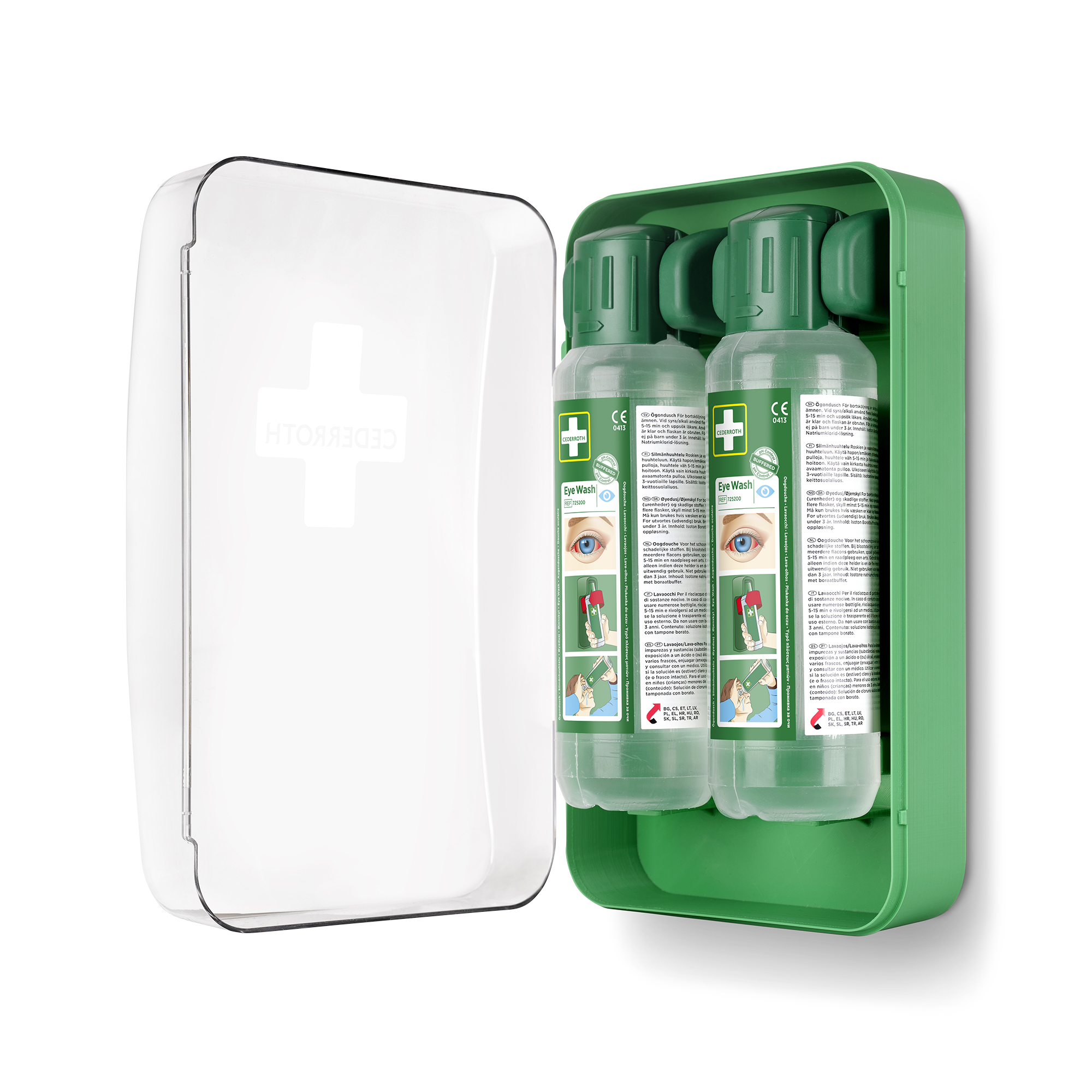 Showing image 3 of 5 product Eye Wash Cabinet Green