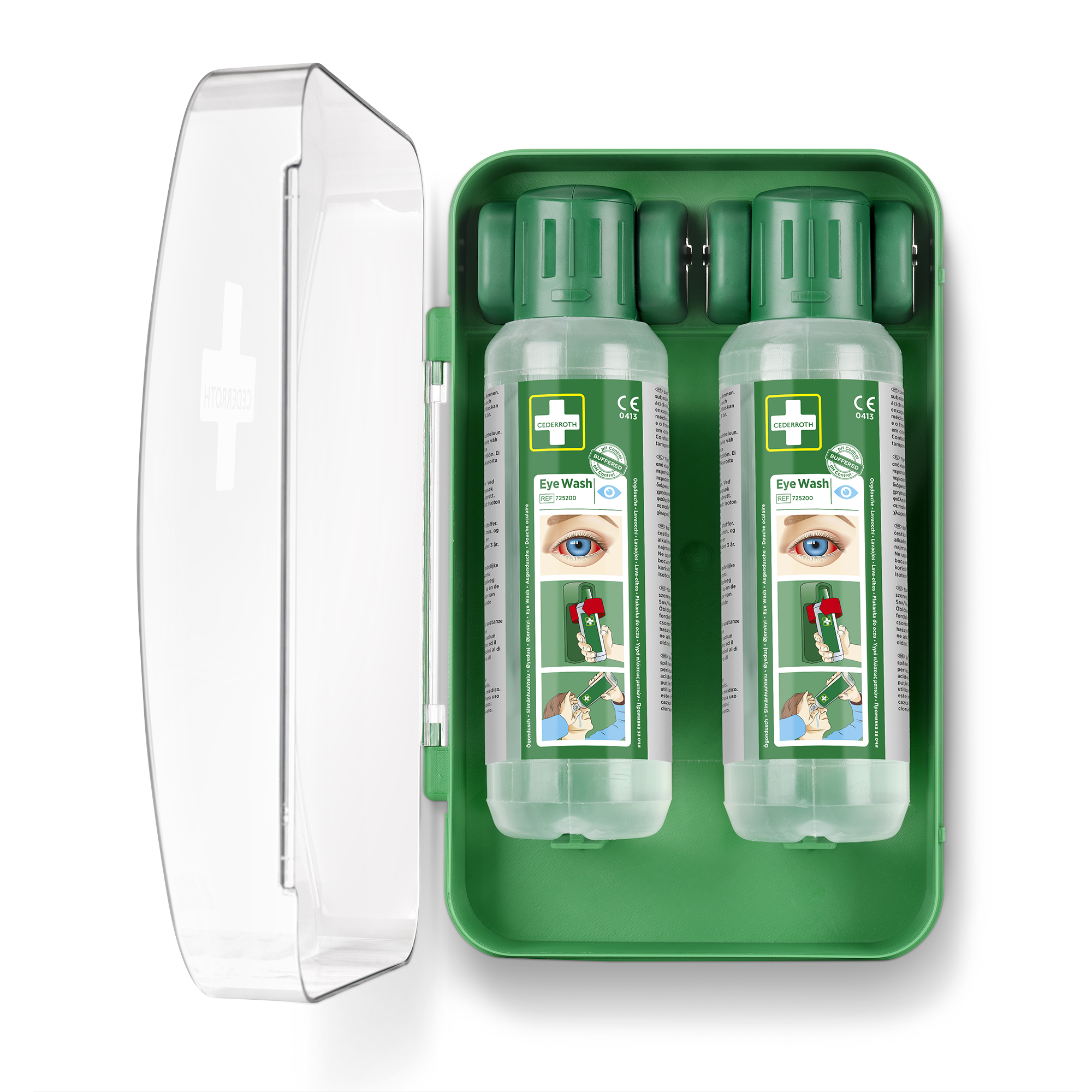 Showing image 4 of 5 product Eye Wash Cabinet Green
