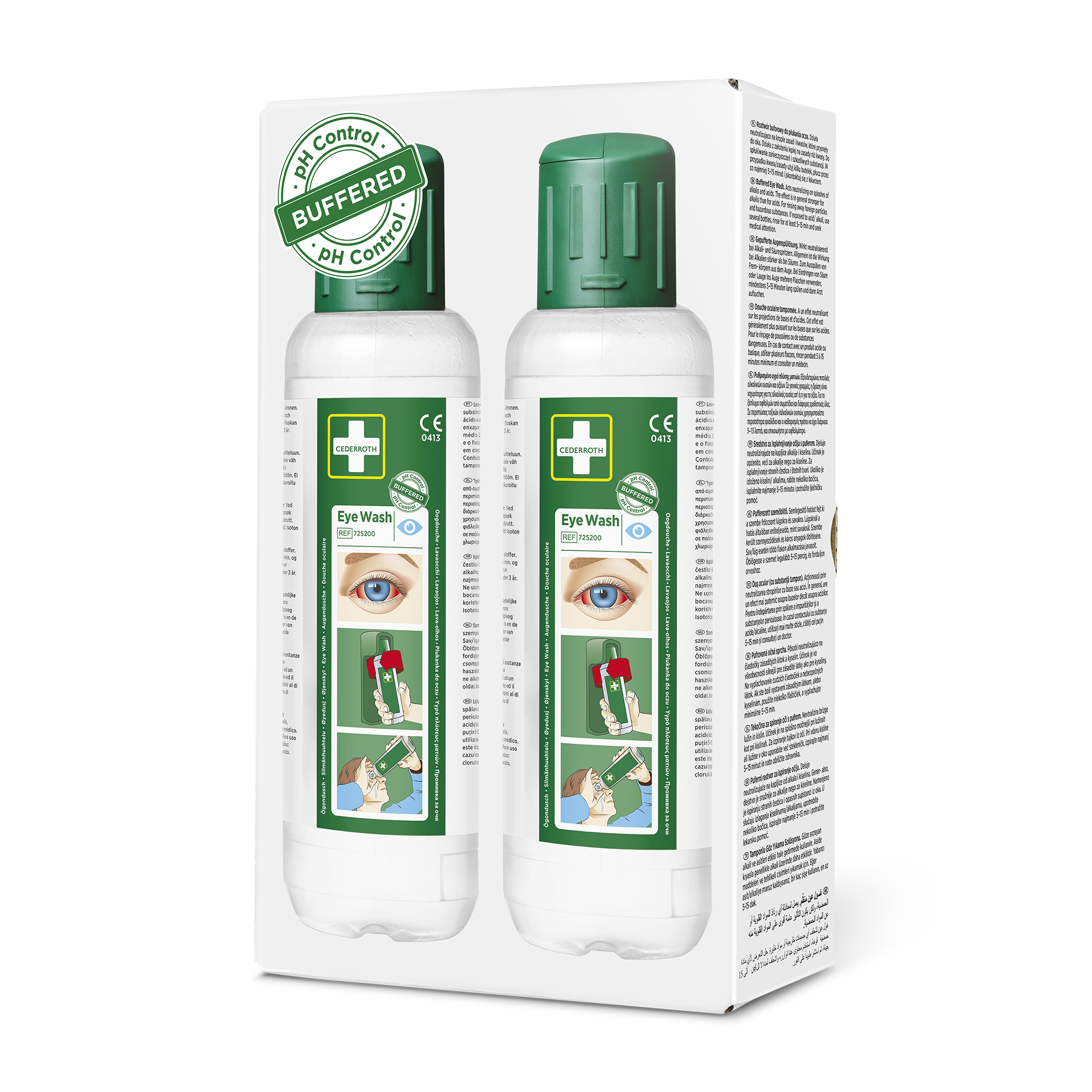 Showing image 4 of 5 product Eye Wash 2-p Green