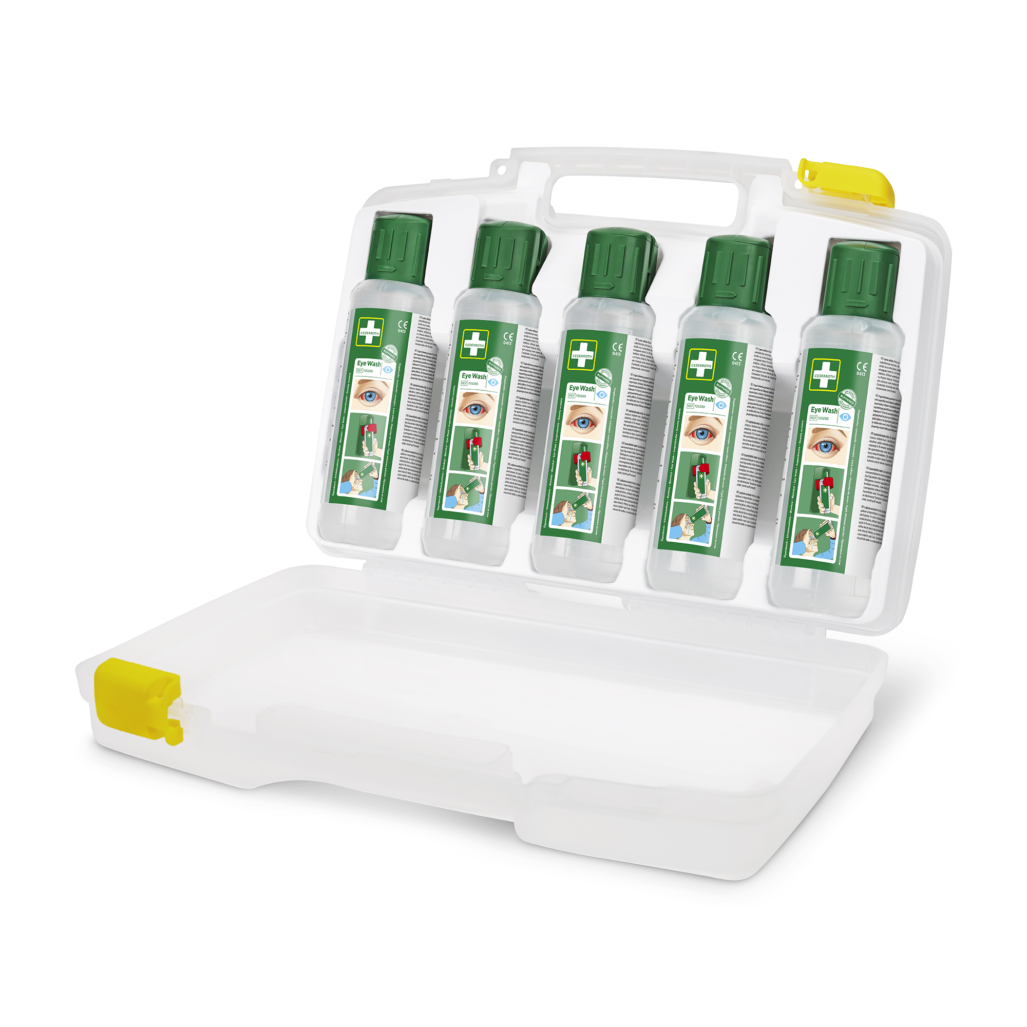 Showing image 3 of 4 product Case for Eye Wash White
