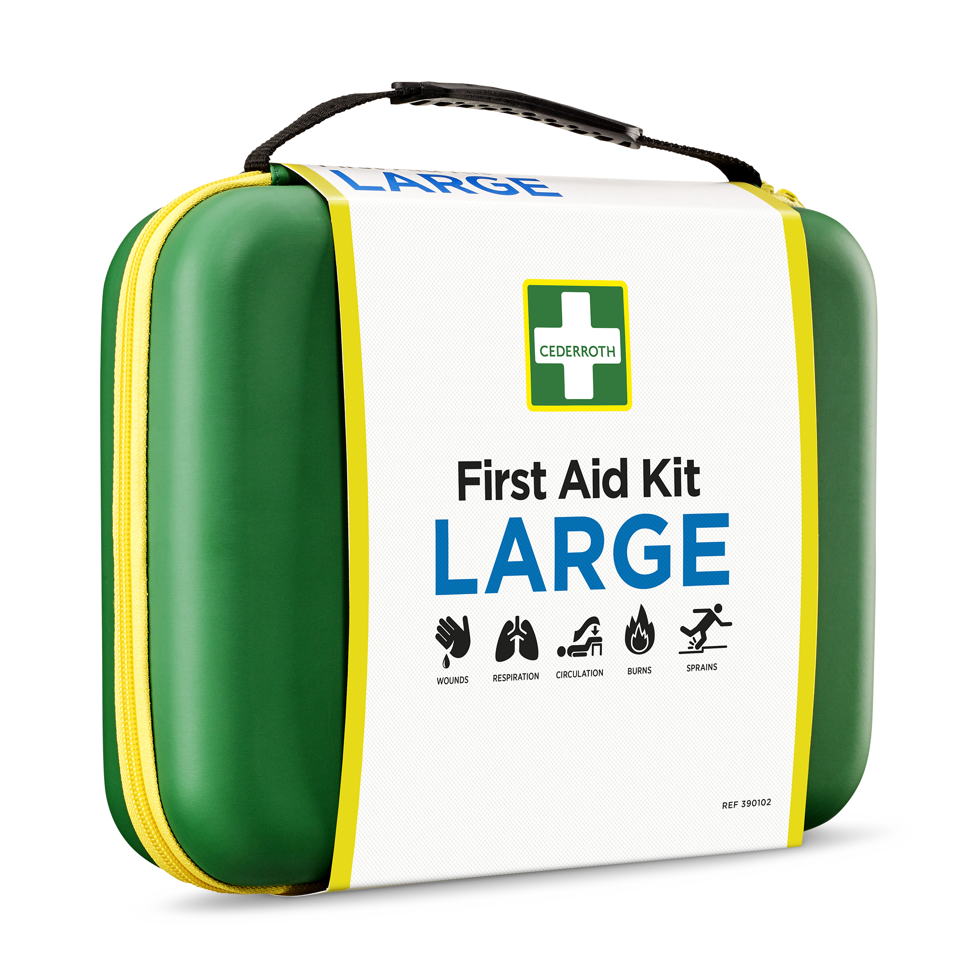 Visar bild 2 av 4 produkt Large First Aid Kit Green