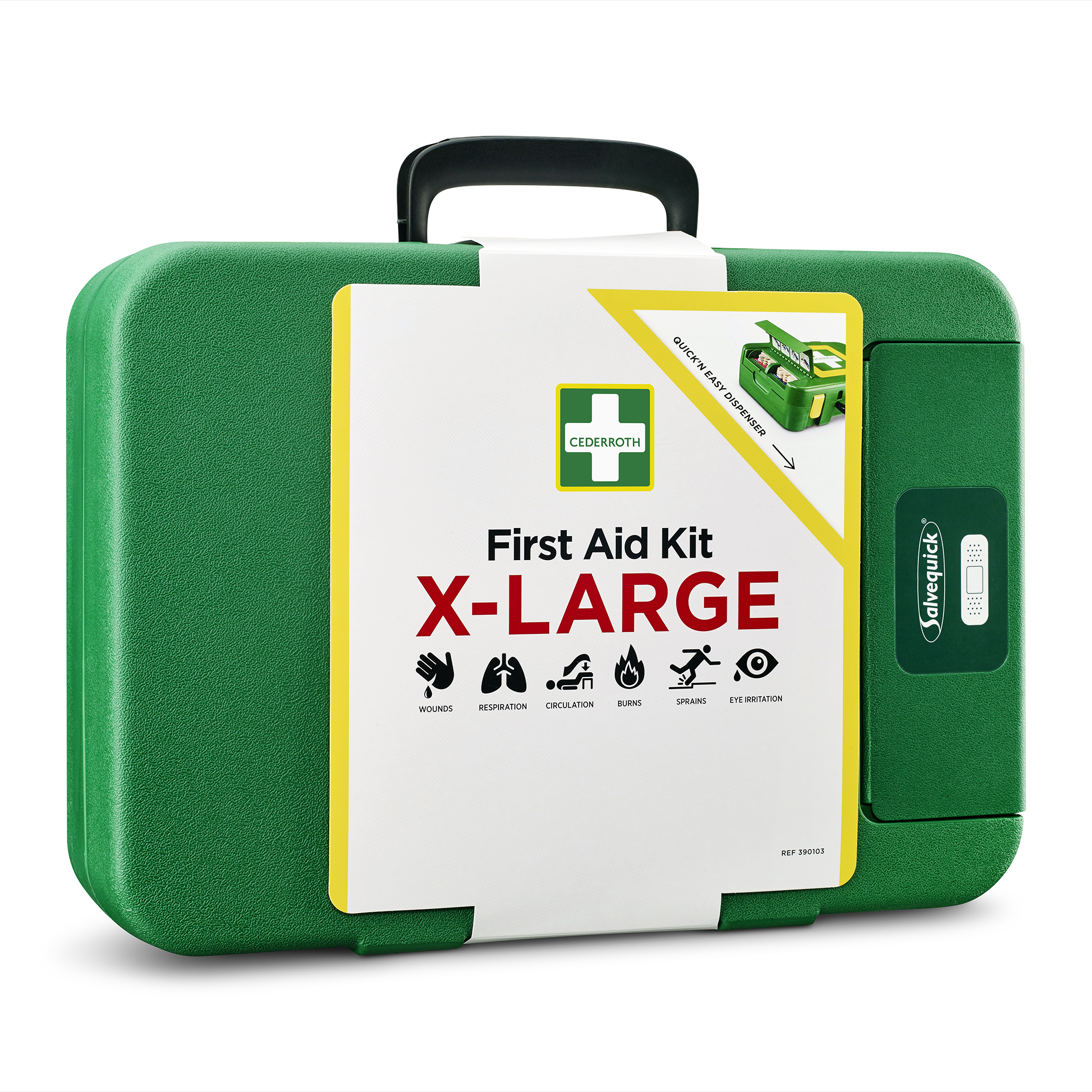 Visar bild 2 av 6 produkt X-Large First Aid Kit Green