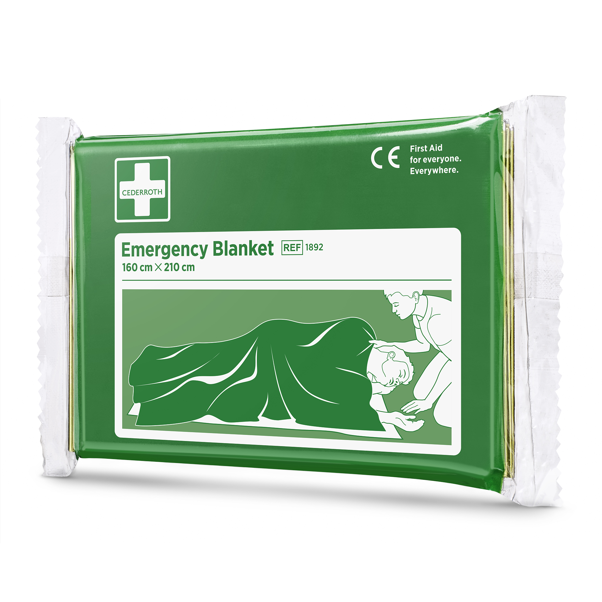 Showing image 3 of 3 product Emergency Blanket Refill Green