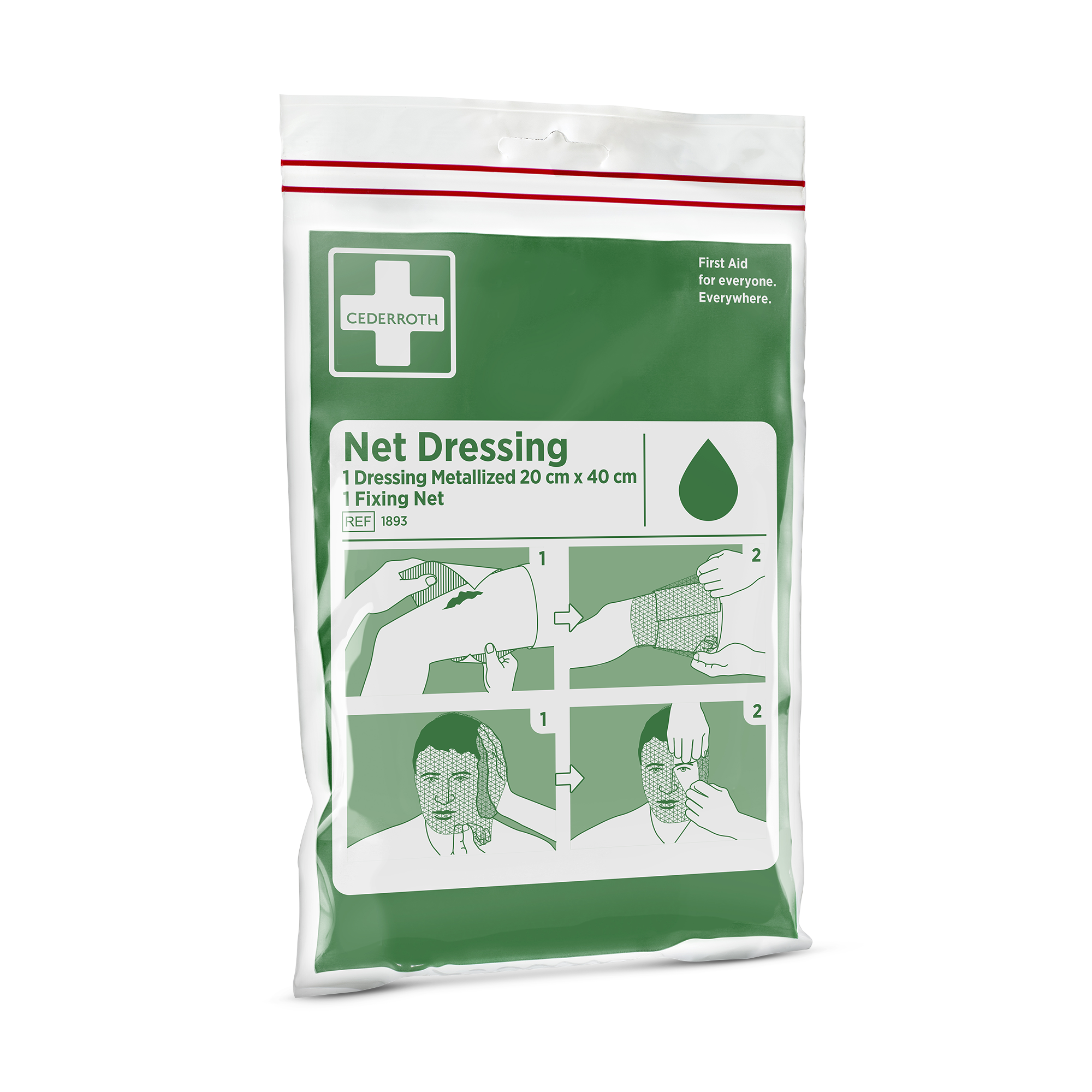 Showing image 2 of 3 product Net Dressing Refill Green