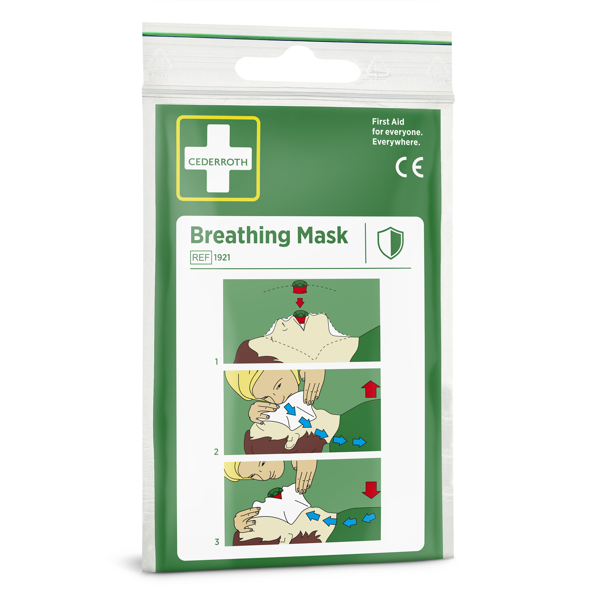 Showing image 2 of 5 product Breathing Mask Refill Green