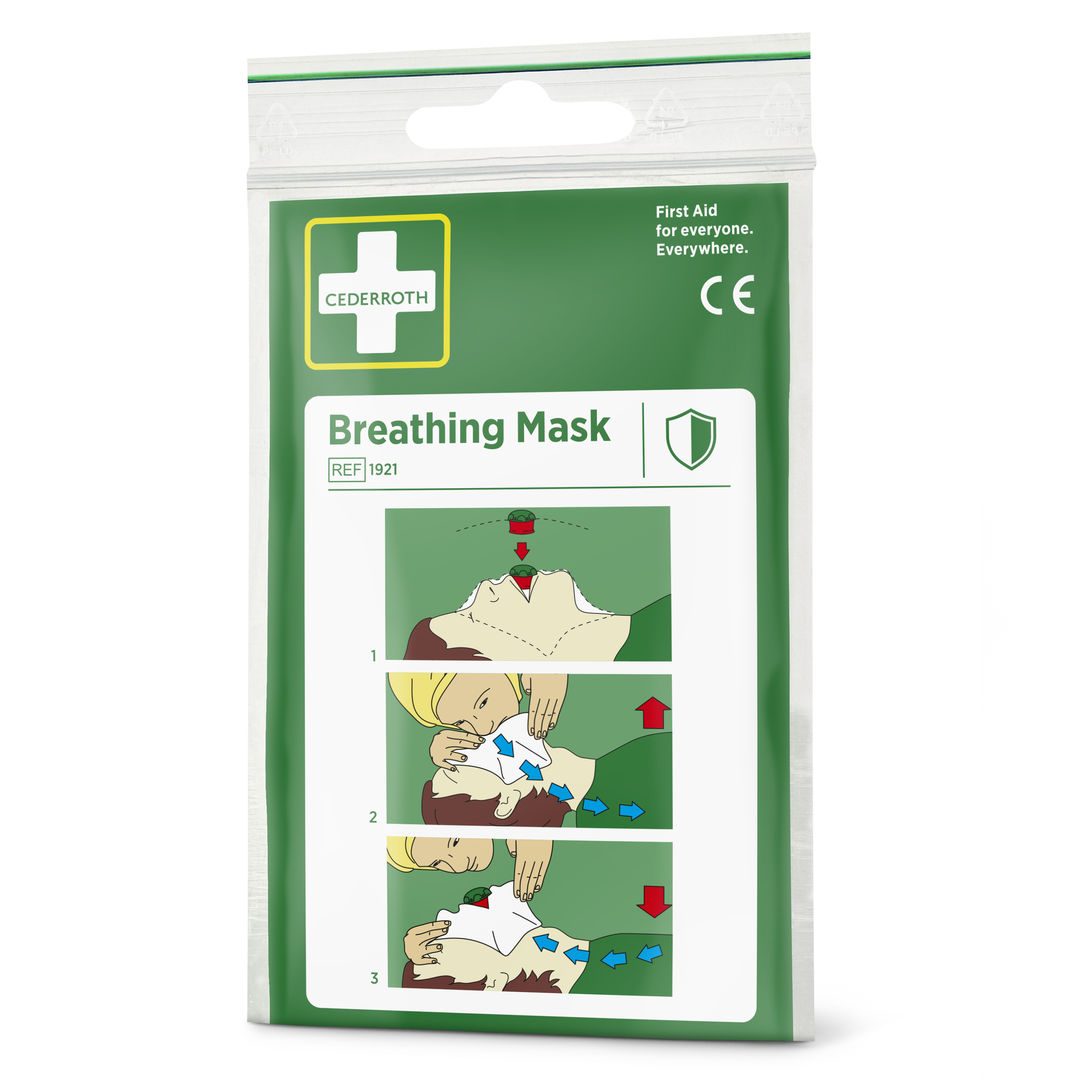 Showing image 5 of 5 product Breathing Mask Refill Green