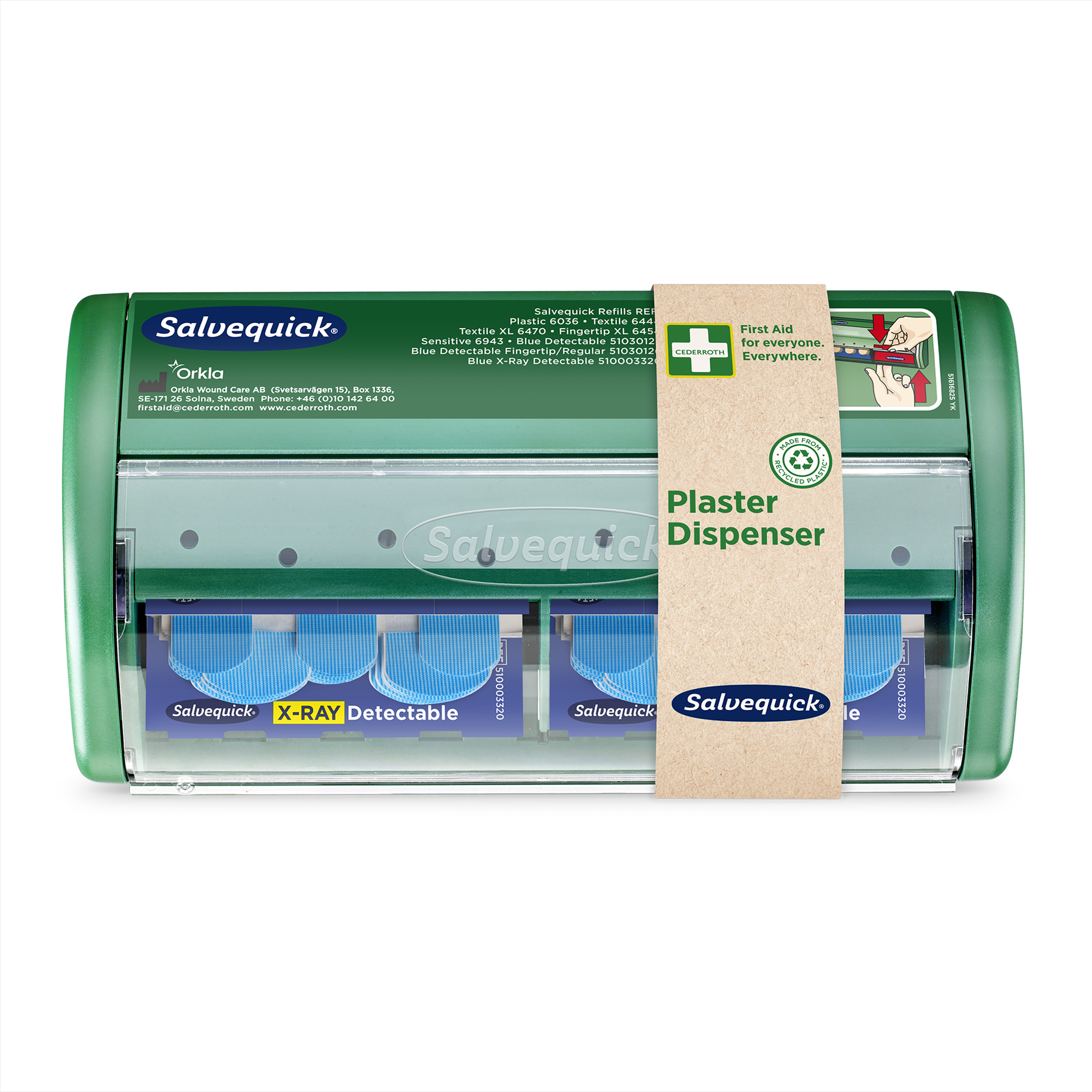Showing image 5 of 7 product X-Ray Detectable Plasters Dispenser Blue