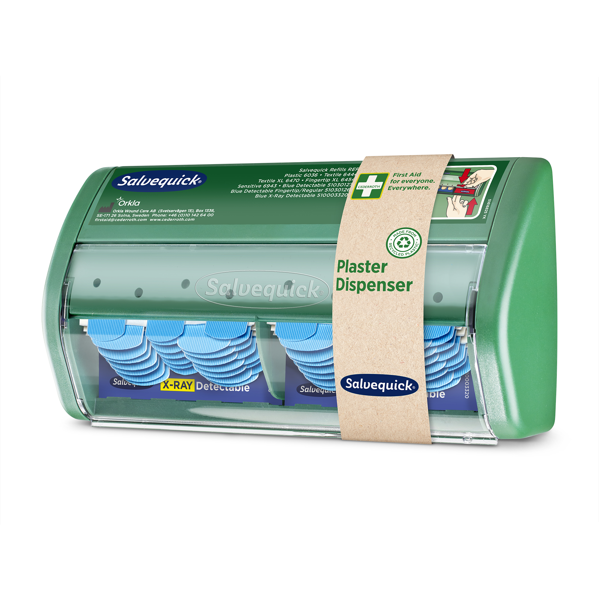 Showing image 7 of 7 product X-Ray Detectable Plasters Dispenser Blue