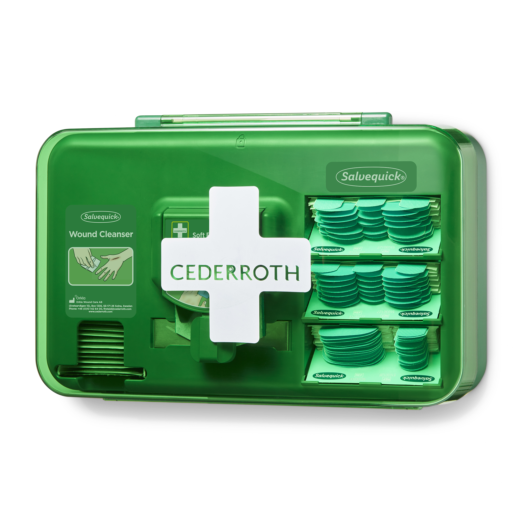 Viser billede 6 af 6 produkt Dectectable Wound Care Dispenser Blue