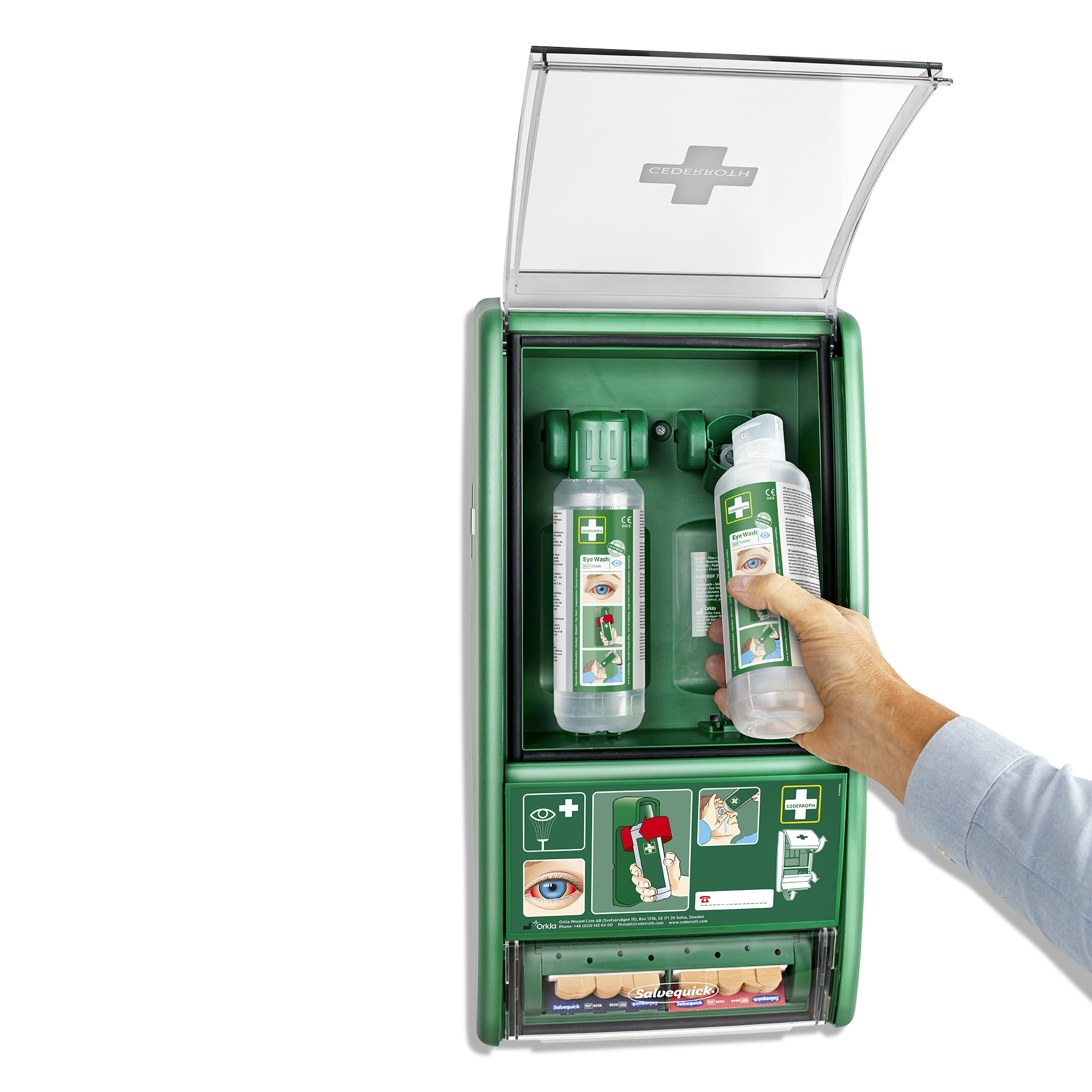 Viser bilde 2 av 6 produkt Eye Wash Station 500 ml Green