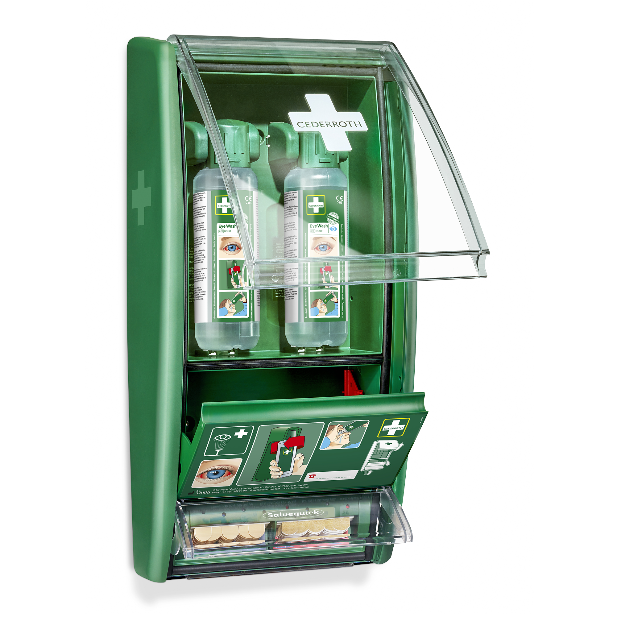 Viser bilde 4 av 6 produkt Eye Wash Station 500 ml Green