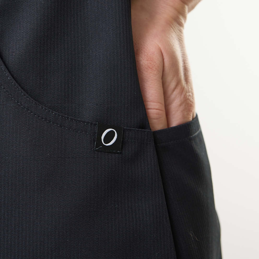 Detail image of a pocket with a tag with South West symbol